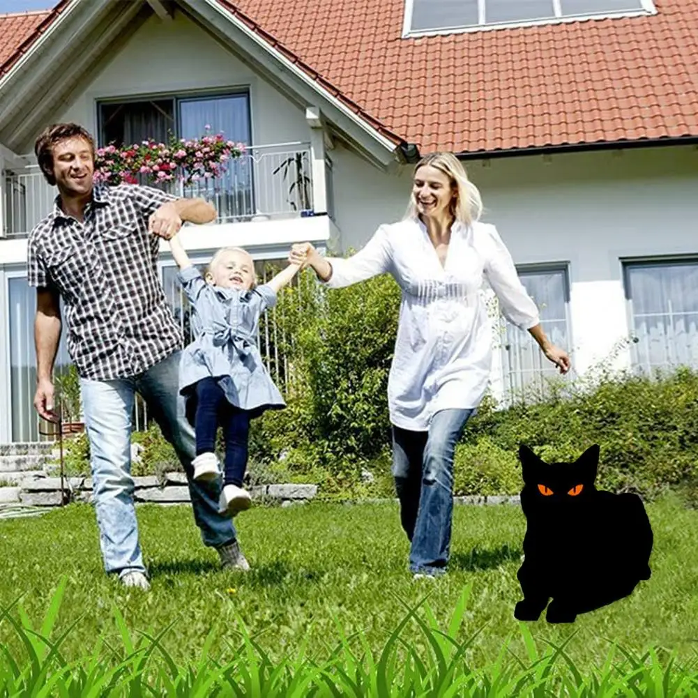 Metal Cat Scarer Weather-Resistant Iron Yard Garden Lawn Black Metal Cat Scarer Anti-corrosion Garden Cat Scarer Outdoor
Metal Cat Scarer Weather-Resistant Iron Yard Garden Lawn Black Metal Cat Scarer Anti-corrosion Garden Cat Scarer Outdoor