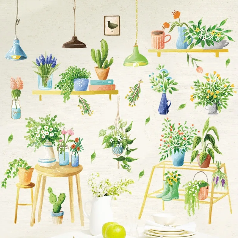 Small Fresh Bedroom Wall Stickers Pastoral Plants Flowers Wallpaper Living Room Sofa Background Home Decoration Wall Stickers
Small Fresh Bedroom Wall Stickers Pastoral Plants Flowers Wallpaper Living Room Sofa Background Home Decoration Wall Stickers