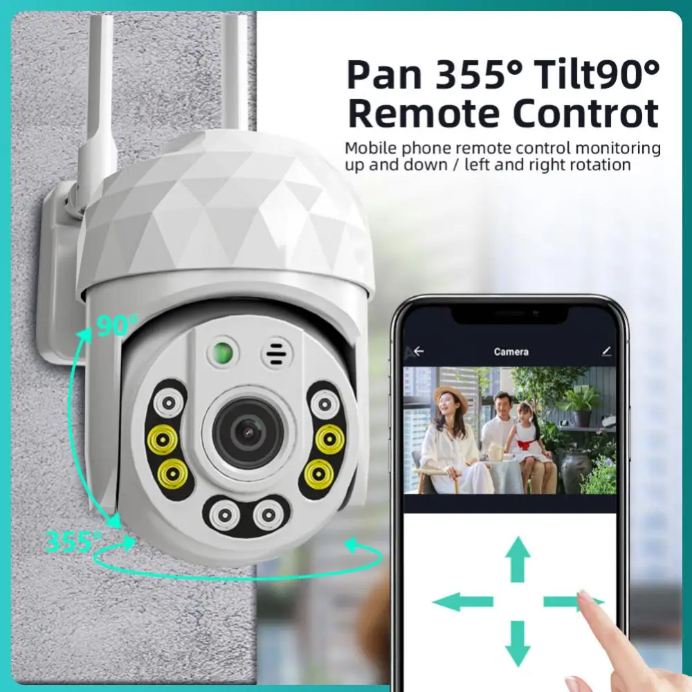8led Surveillance Camera Full Color Screen 2mp Wifi Ip Camera Motion Detection Panoramic Security Camera Cctv Night Vision
8led Surveillance Camera Full Color Screen 2mp Wifi Ip Camera Motion Detection Panoramic Security Camera Cctv Night Vision