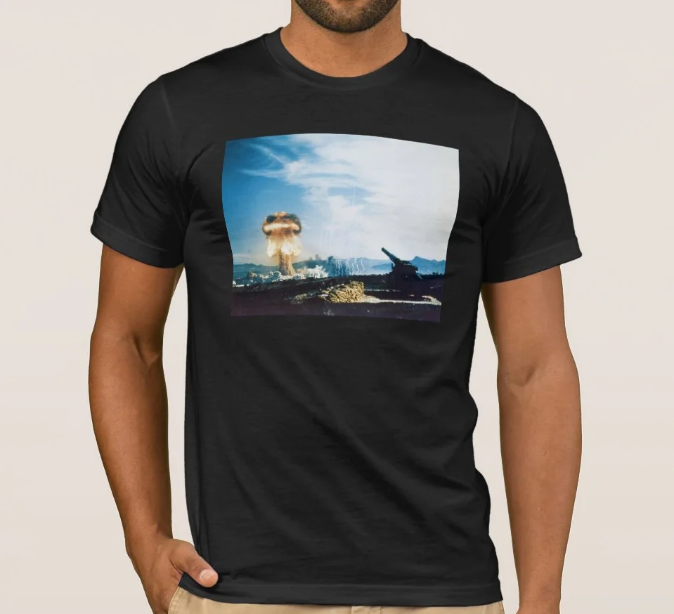 Nevada Proving Grounds 280-mm Cannon Atomic Test T Shirt. Short Sleeve 100% Cotton Casual T-shirts Loose Top Size S-3XL
Nevada Proving Grounds 280-mm Cannon Atomic Test T Shirt. Short Sleeve 100% Cotton Casual T-shirts Loose Top Size S-3XL