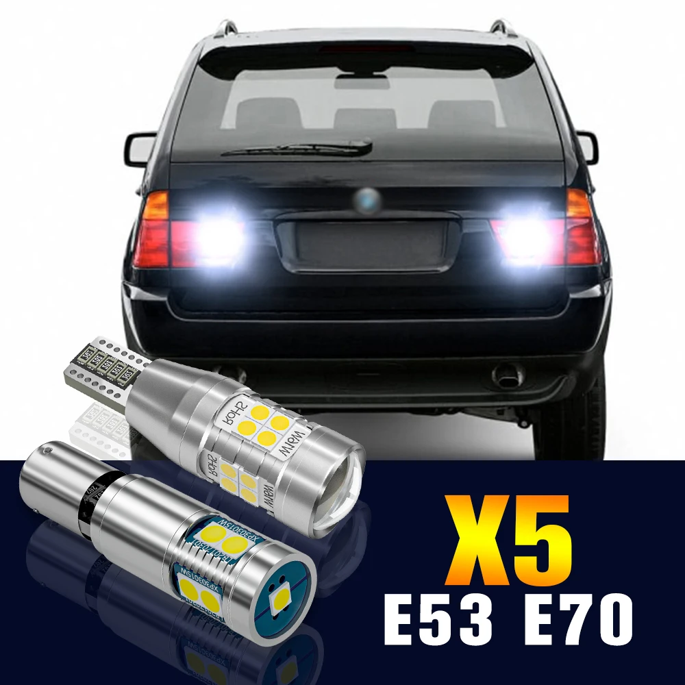 2pcs LED Reverse Light Bulb Backup Lamp For BMW X5 E53 E70 2000-2013 2005 2006 2007 2008 2009 2010 2011 2012 Accessories
2pcs LED Reverse Light Bulb Backup Lamp For BMW X5 E53 E70 2000-2013 2005 2006 2007 2008 2009 2010 2011 2012 Accessories