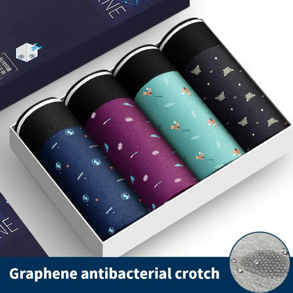 Трусы-боксеры мужские из модала, нижнее белье из графенового хлопка, антибактериальные дышащие, шорты-боксеры, эластичные, 4 шт./комплект
Трусы-боксеры мужские из модала, нижнее белье из графенового хлопка, антибактериальные дышащие, шорты-боксеры, эластичные, 4 шт./комплект