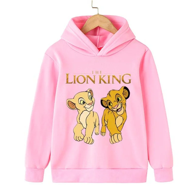 Kids Lion King Simba Hoodies Fashion Boys Girls Long Sleeve Sweatshirt Tops Casual Children Clothes 2-16 Years Kids Street Wear
Kids Lion King Simba Hoodies Fashion Boys Girls Long Sleeve Sweatshirt Tops Casual Children Clothes 2-16 Years Kids Street Wear
