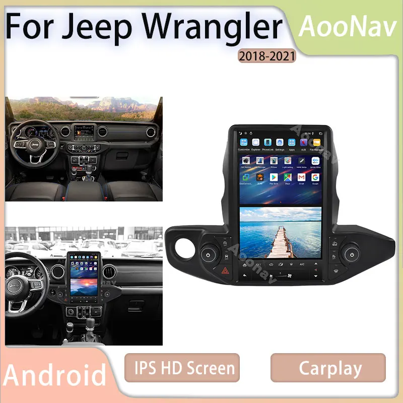Android Multimedia Player Car Radio For Jeep Wrangler 2018 2019 2020 2021 GPS Navigation Stereo Receiver Touch Screen Head Unit
Android Multimedia Player Car Radio For Jeep Wrangler 2018 2019 2020 2021 GPS Navigation Stereo Receiver Touch Screen Head Unit