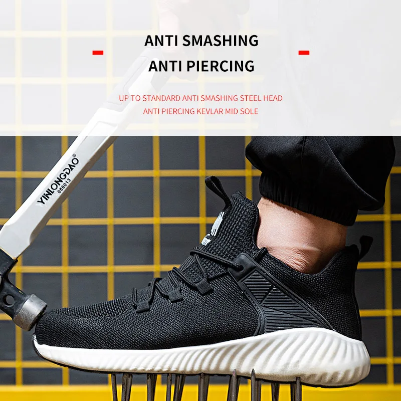 Work Shoes Men Women Work Sneakers Breathable Steel Toe Boots Lightweight Safety Shoes Boots Anti-Puncture Indestructible Shoes
Work Shoes Men Women Work Sneakers Breathable Steel Toe Boots Lightweight Safety Shoes Boots Anti-Puncture Indestructible Shoes
