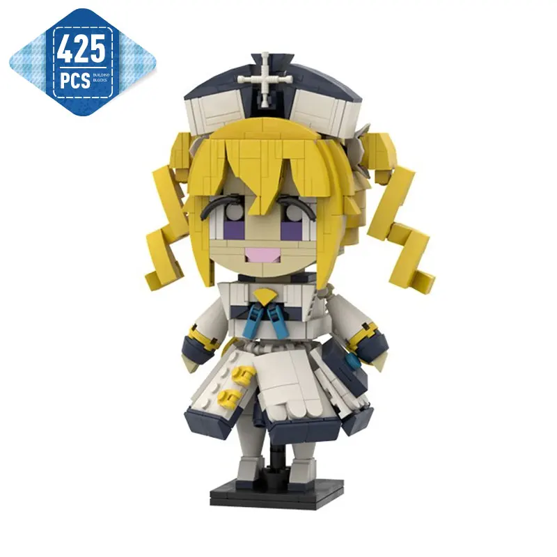 MOC Genshin Impacted Action Figures Barbara Building Block Classic Game Prayer Priest Brickheadz Brick Toys for Children Gifts
MOC Genshin Impacted Action Figures Barbara Building Block Classic Game Prayer Priest Brickheadz Brick Toys for Children Gifts
