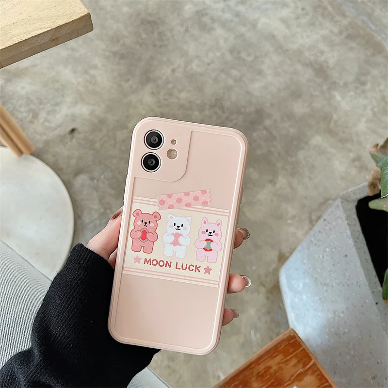 Personality Cartoon Cute Bear Girl Photo Frame Pink Soft Anti-fall Shell For iphone 11 12 13 Pro Max XR Xs 6 7 8 Plus Phone Case
Personality Cartoon Cute Bear Girl Photo Frame Pink Soft Anti-fall Shell For iphone 11 12 13 Pro Max XR Xs 6 7 8 Plus Phone Case