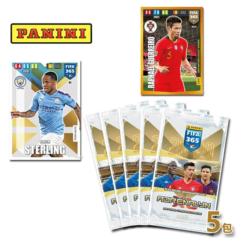 

New Genuine Panini Football Star Card Trading Card Collection Card 2020 FIFA 365 Adrenalyn XL Game Kid Toy