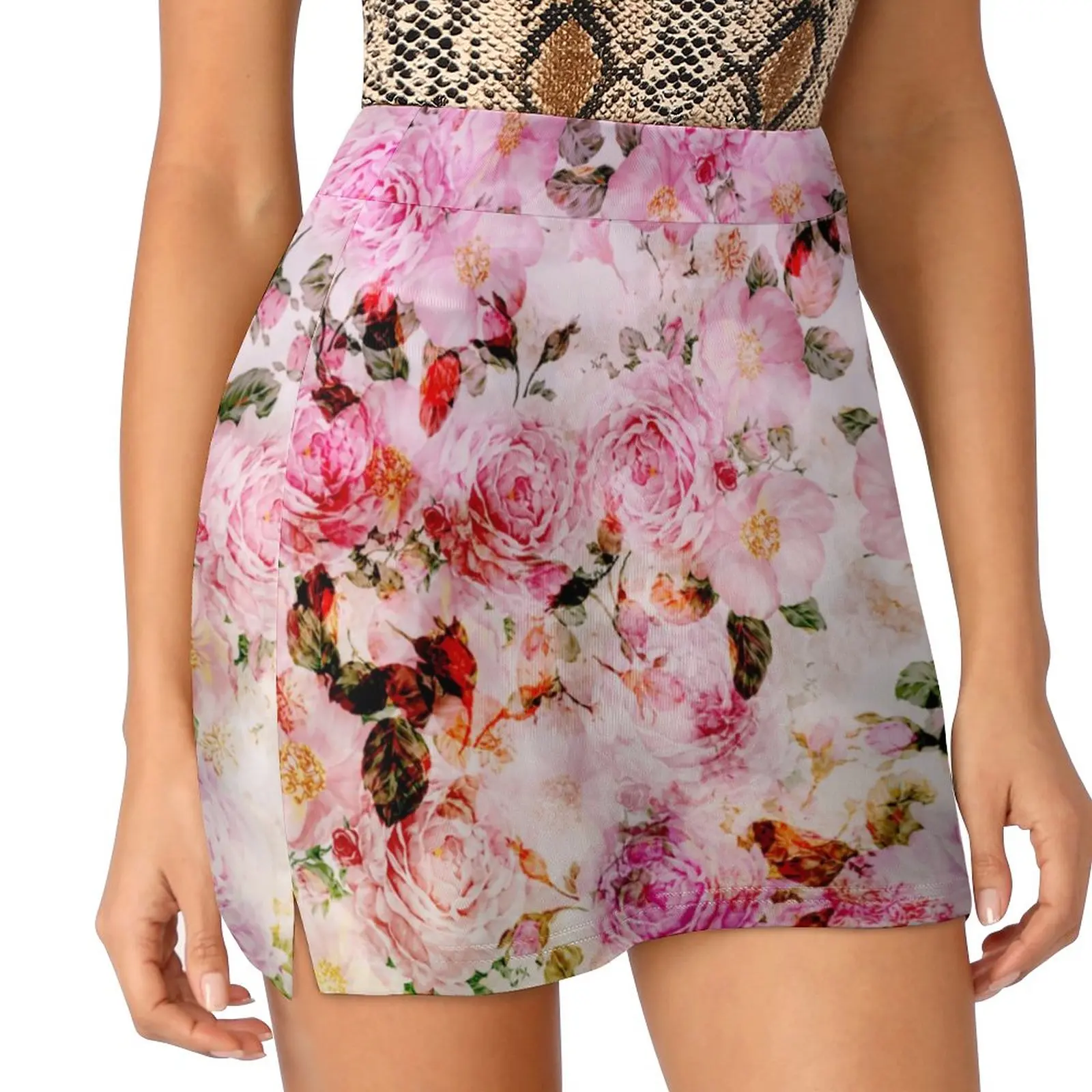 Watercolor Roses Skirt Ladies Pink Floral Print Vintage Mini Skirts Summer Korean Fashion Graphic Oversized Casual A-line Skirt
Watercolor Roses Skirt Ladies Pink Floral Print Vintage Mini Skirts Summer Korean Fashion Graphic Oversized Casual A-line Skirt
