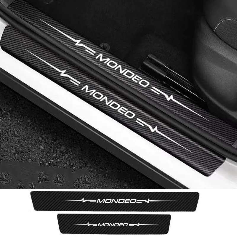 4pcs for Ford Mondeo Logo Auto Sill Anit Kick Cover Film Trunk Protection Decal Tough Door Threshold Scratch Resistance Sticker
4pcs for Ford Mondeo Logo Auto Sill Anit Kick Cover Film Trunk Protection Decal Tough Door Threshold Scratch Resistance Sticker