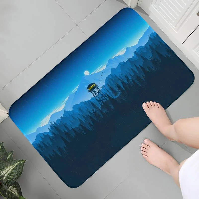 Soft Bathroom Rug Entrance Carpet Flannel Hallway Mats Anime Memory Foam Deep Forest Firewatch Lounge Rug Bath Mats Parlor Mat
Soft Bathroom Rug Entrance Carpet Flannel Hallway Mats Anime Memory Foam Deep Forest Firewatch Lounge Rug Bath Mats Parlor Mat