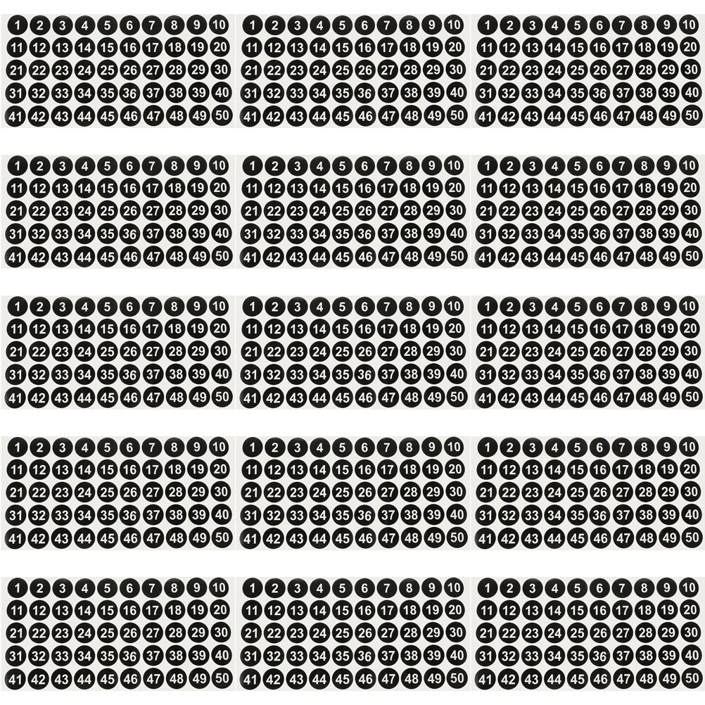 Number Sticker Office Labels Classification Digital Round Identification Stickers Classroom
Number Sticker Office Labels Classification Digital Round Identification Stickers Classroom