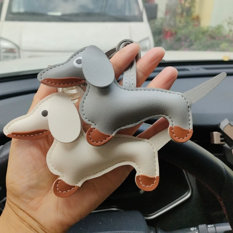 Mini Cute Dachshund Dog Keychain Pendant Lovely PU Leather Animals Keyring Charm
Mini Cute Dachshund Dog Keychain Pendant Lovely PU Leather Animals Keyring Charm