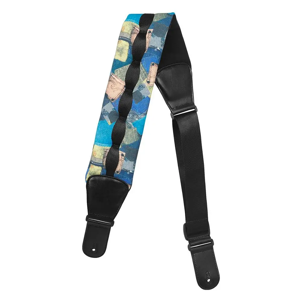 As-36 Guitar Strap Thickened Widened Adjustable Leather Stress Relief Band Shoulder Straps For Electric Guitar Folk Bass
As-36 Guitar Strap Thickened Widened Adjustable Leather Stress Relief Band Shoulder Straps For Electric Guitar Folk Bass