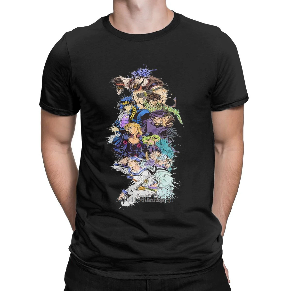 Jojos Bizarre Adventure T Shirts Men Cotton Fun T-Shirt Round Collar Japan Dio Vampire Anime Tees Short Sleeve Tops Printing
Jojos Bizarre Adventure T Shirts Men Cotton Fun T-Shirt Round Collar Japan Dio Vampire Anime Tees Short Sleeve Tops Printing