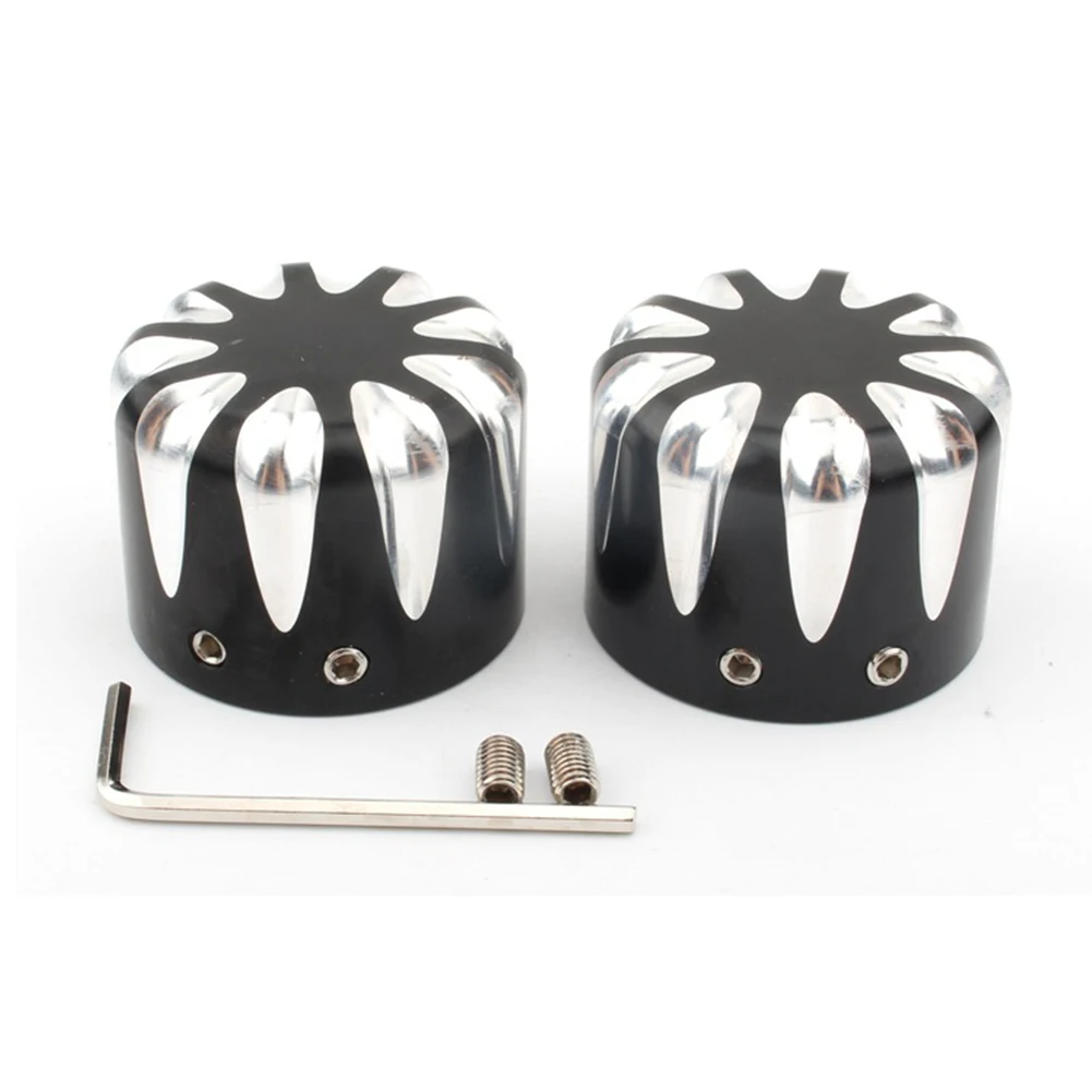 1 Pair Front Axle Nut Cover Motors Black & Chrome Brand New CNC Aluminum Durable High Quality For Electra Glide
1 Pair Front Axle Nut Cover Motors Black & Chrome Brand New CNC Aluminum Durable High Quality For Electra Glide