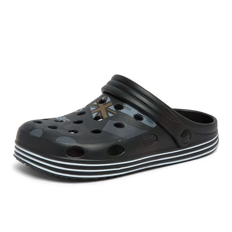 2022 new ripped shoes men's trend ins Baotou hollow outside wear men's fashion sandals and slippers summer beach shoes 
2022 new ripped shoes men's trend ins Baotou hollow outside wear men's fashion sandals and slippers summer beach shoes