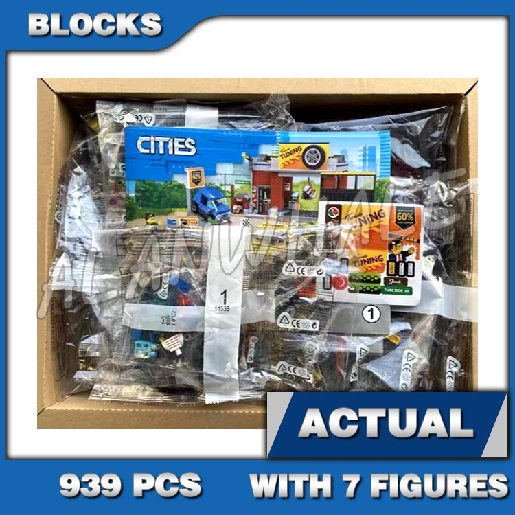 939pcs City Tuning Workshop Garage Camping Trailer Repair Shop Tow Truck 11535 Building Blocks Toys Compatible with Model
939pcs City Tuning Workshop Garage Camping Trailer Repair Shop Tow Truck 11535 Building Blocks Toys Compatible with Model