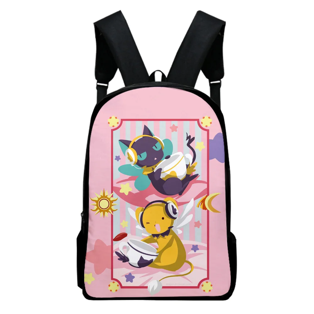 Модный рюкзак Cardcaptor Sakura для учеников начальной школы, школьный рюкзак для мальчиков и девочек, водонепроницаемая Вместительная дорожная су...
Модный рюкзак Cardcaptor Sakura для учеников начальной школы, школьный рюкзак для мальчиков и девочек, водонепроницаемая Вместительная дорожная су...