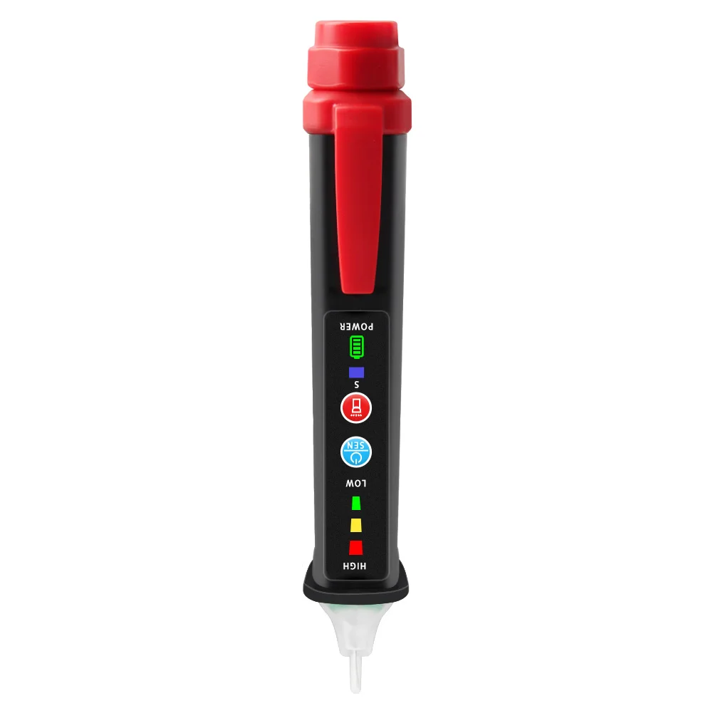 Intelligent Non-Contact Alarm AC Voltage Detector Meter Smart Tester Pen 12-1000V Current Electric Sensor Test Pencil
Intelligent Non-Contact Alarm AC Voltage Detector Meter Smart Tester Pen 12-1000V Current Electric Sensor Test Pencil