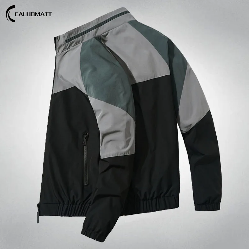 Casual Mens Jackets Spring Autumn Baseball Bomber Jacket Men Stand Collar Sportswear Coats Male Outwear New Top Men's Clothing
Casual Mens Jackets Spring Autumn Baseball Bomber Jacket Men Stand Collar Sportswear Coats Male Outwear New Top Men's Clothing