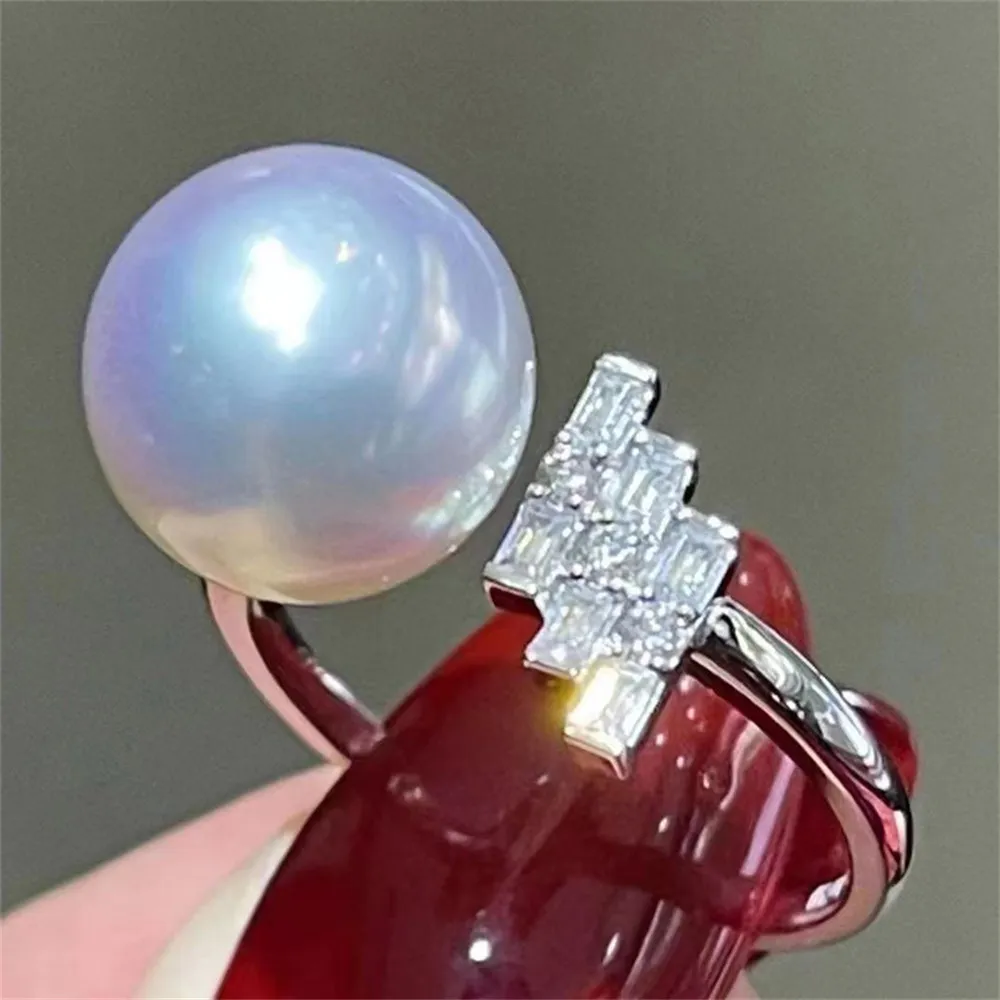 DIY Pearl Small Accessories S925 Sterling Silver Jewelry Fashion Gold Ring Empty Fit 8-11mm Beads
DIY Pearl Small Accessories S925 Sterling Silver Jewelry Fashion Gold Ring Empty Fit 8-11mm Beads