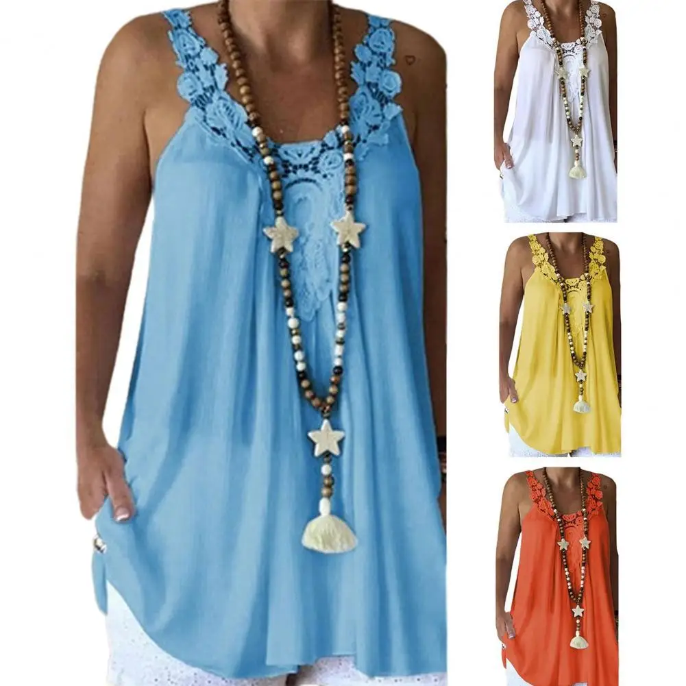 Women Tank Top 2022 New Summer white lace Tee Vest Bohemian Style O Neck Sleeveless Female Top Strap Casual Loose Tank Tshirt
Women Tank Top 2022 New Summer white lace Tee Vest Bohemian Style O Neck Sleeveless Female Top Strap Casual Loose Tank Tshirt