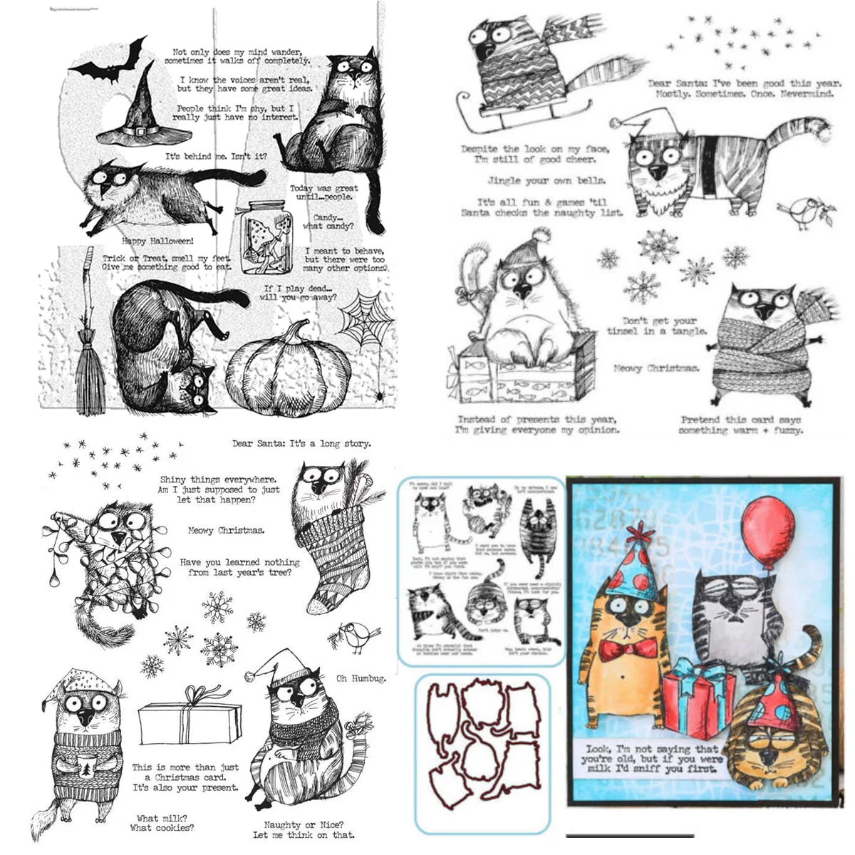 New Animal Cat Gift Clear Stamps and Die Cut Metal Cutting Dies DIY Scrapbook Crafts
New Animal Cat Gift Clear Stamps and Die Cut Metal Cutting Dies DIY Scrapbook Crafts