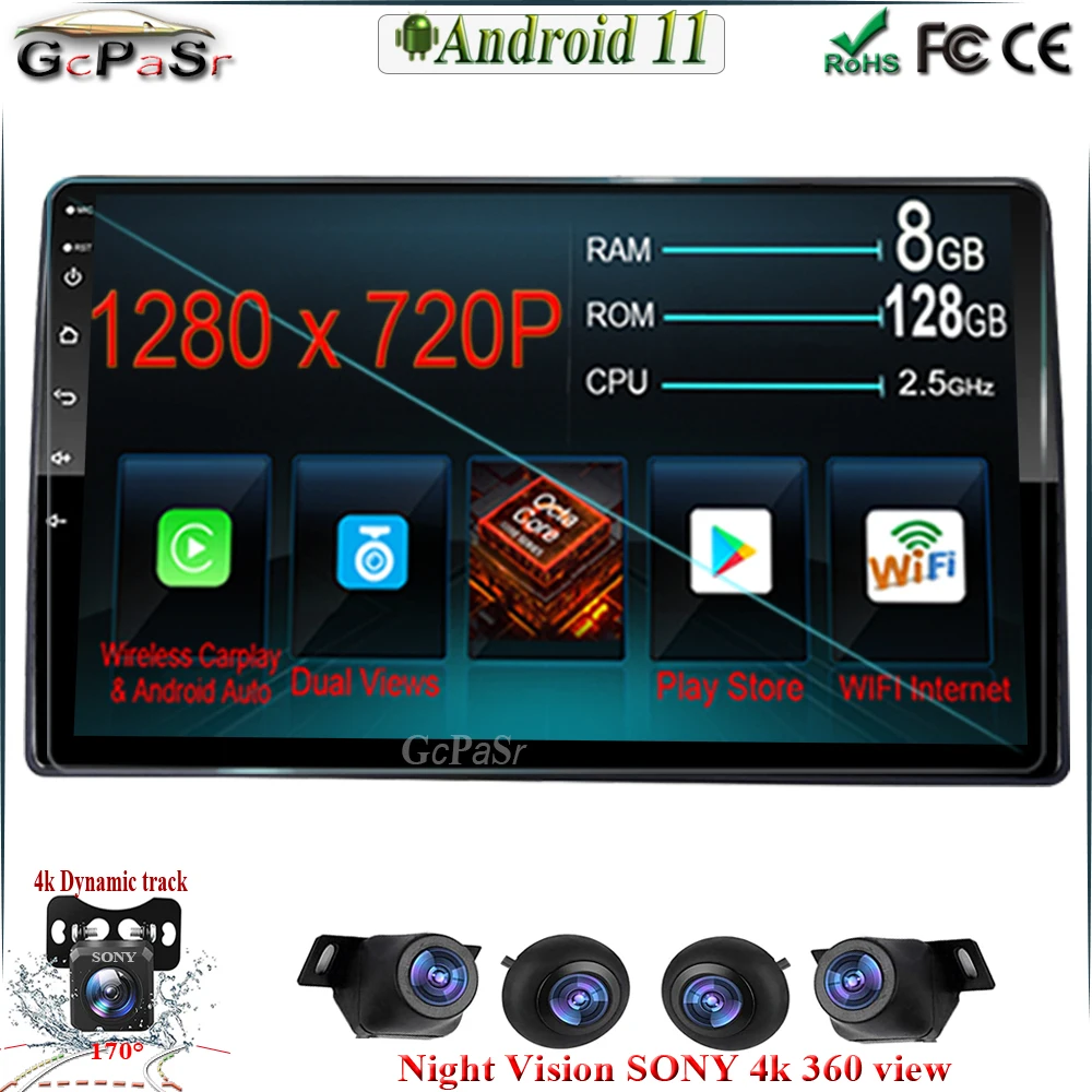 9 ''Android 11 автомобильный монитор для Toyota Cruiser 1998-2002, автомобильное радио, мультимедийный видеоплеер, GPS, Авторадио, навигация Carplay BT
9 ''Android 11 автомобильный монитор для Toyota Cruiser 1998-2002, автомобильное радио, мультимедийный видеоплеер, GPS, Авторадио, навигация Carplay BT