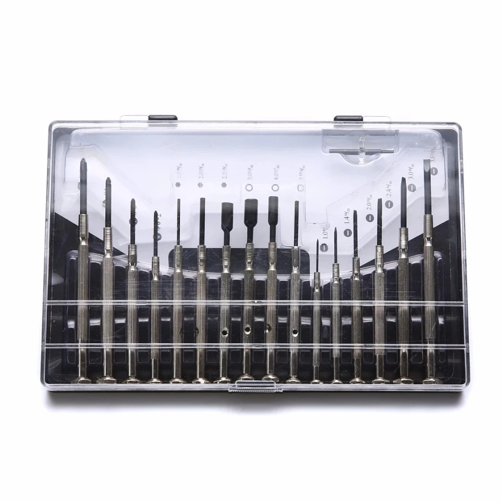 16pcs DIY Multifunction Screwdriver Kit Precision Screwdriver Set Hand Tool For Watch Jewelry Glasses Electronic Small Screw
16pcs DIY Multifunction Screwdriver Kit Precision Screwdriver Set Hand Tool For Watch Jewelry Glasses Electronic Small Screw