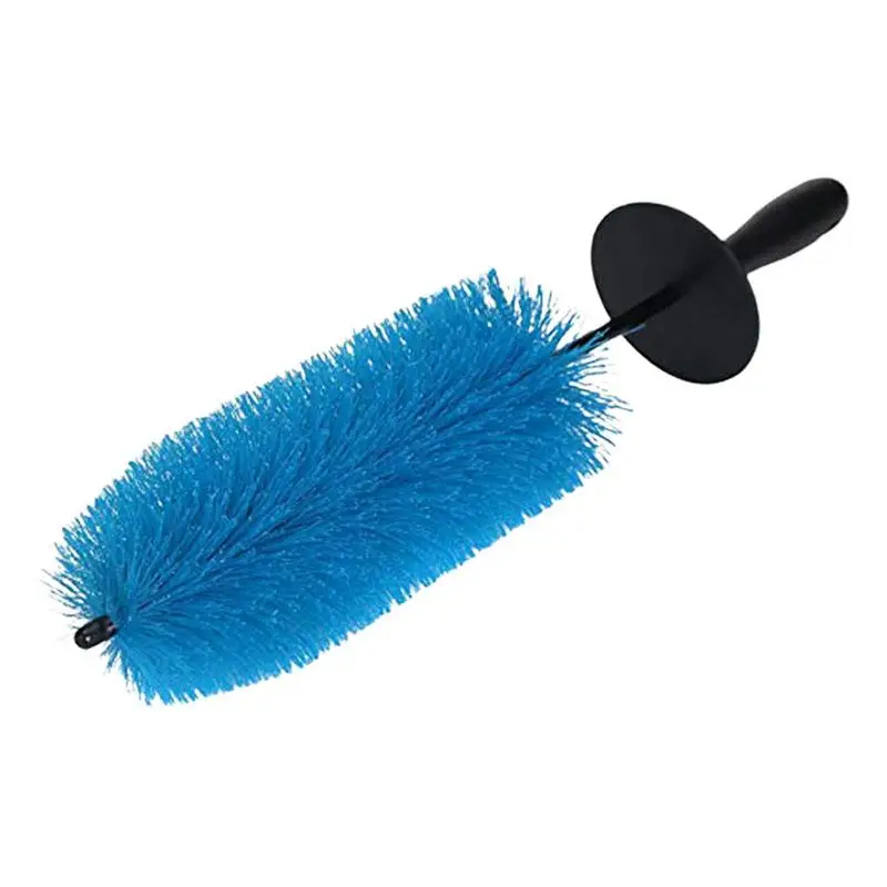 

Щетка для мытья автомобильных колес, ручка, щетка для чистки автомобильных шин, эластичная синяя щетка для мойки автомобиля