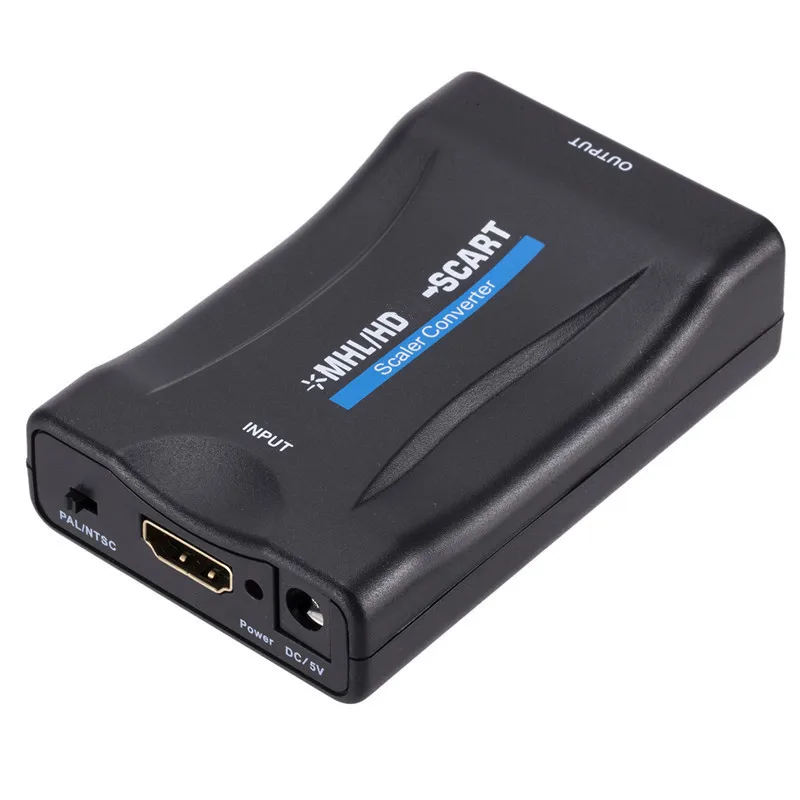 Scart To HDMI Converter Audio Video Adapter for HDTV/DVD/Set-top Box/PS3/PAL/NTSC
Scart To HDMI Converter Audio Video Adapter for HDTV/DVD/Set-top Box/PS3/PAL/NTSC