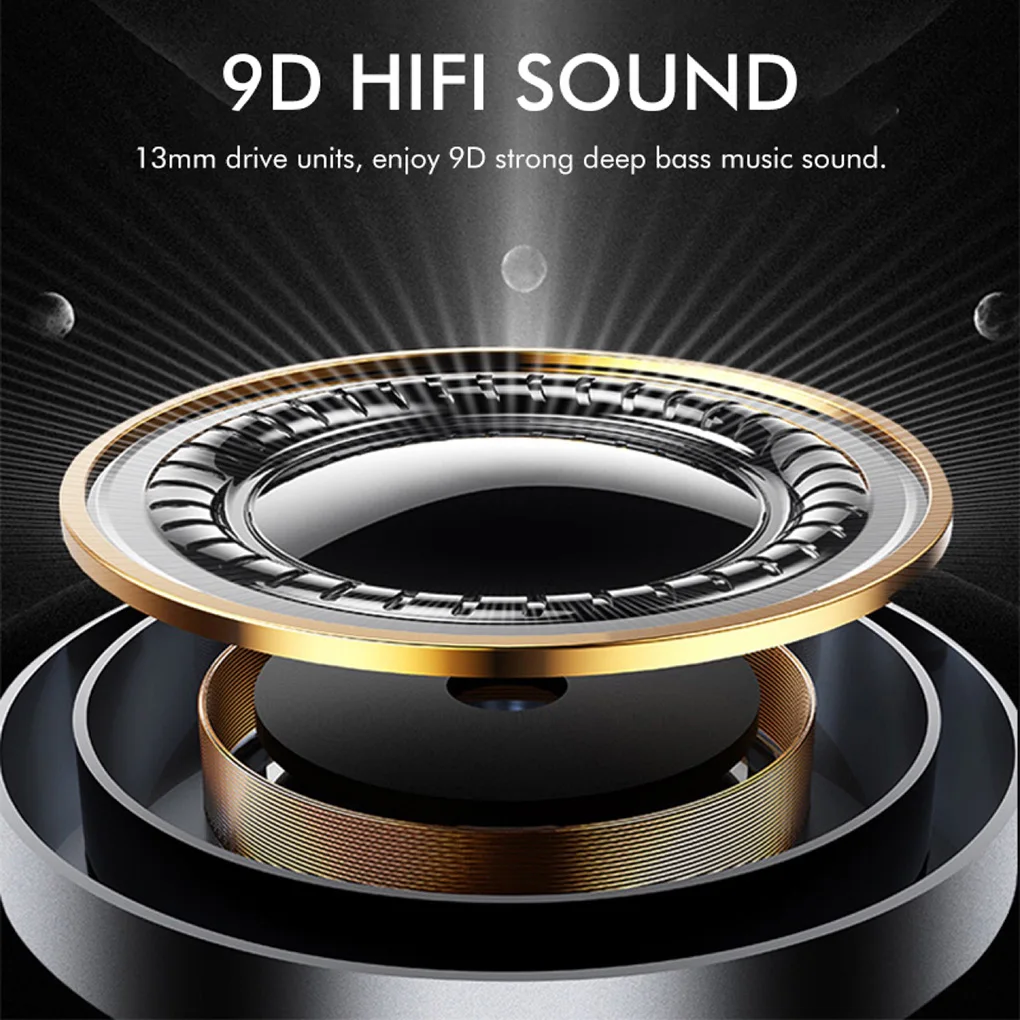TWS 5,0 Bluetooth-наушники с шумоподавлением, Спортивные Беспроводные наушники-вкладыши, черные цветные
TWS 5,0 Bluetooth-наушники с шумоподавлением, Спортивные Беспроводные наушники-вкладыши, черные цветные
