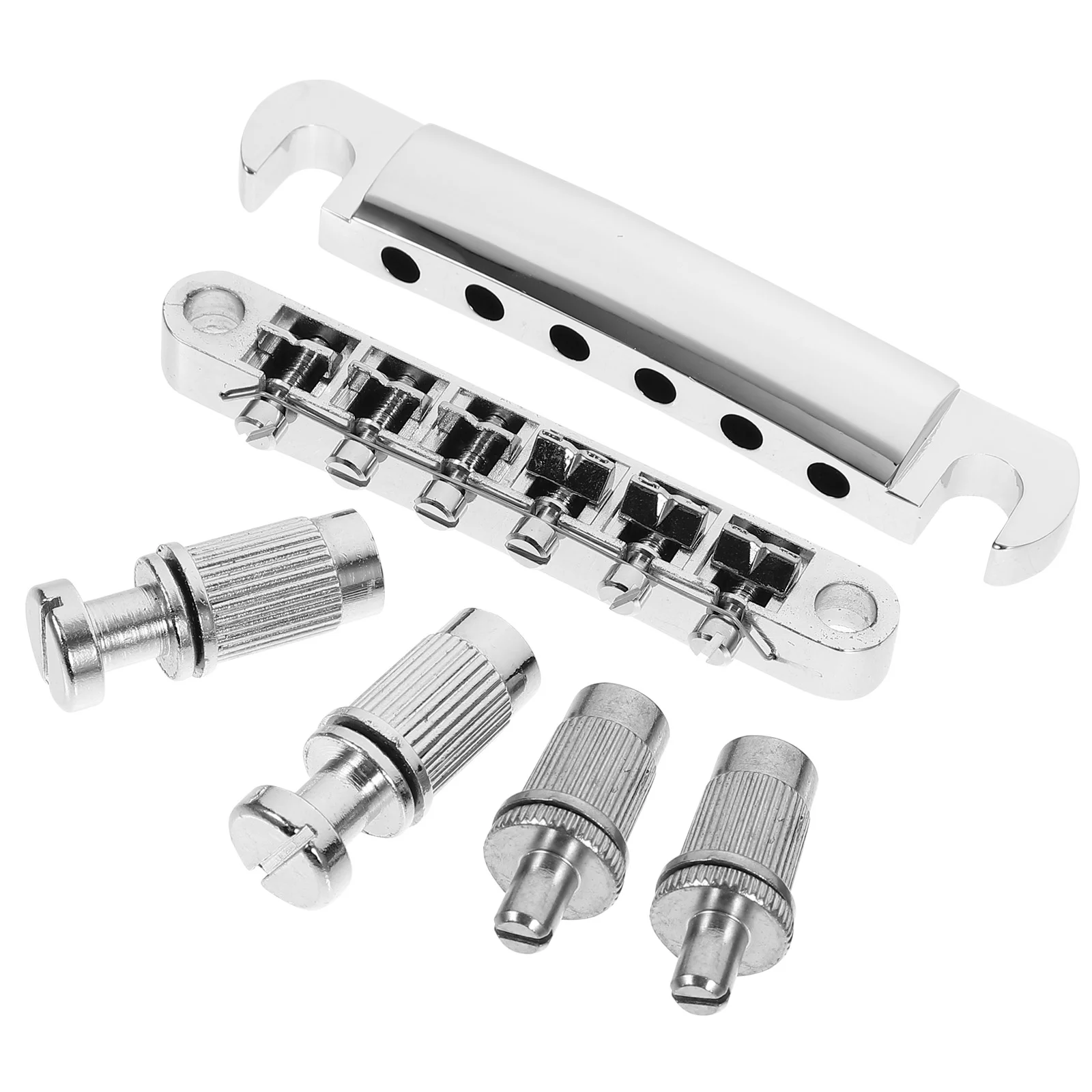 Bridge Guitar Electric Saddle 6 Metal Tailpiece Parts String Hardtail Posts Threaded Tremolo Strings O Bass Matic Tune Guiatr
Bridge Guitar Electric Saddle 6 Metal Tailpiece Parts String Hardtail Posts Threaded Tremolo Strings O Bass Matic Tune Guiatr