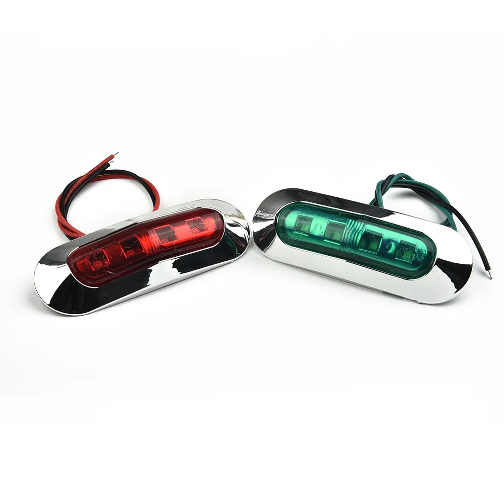 Sealed Waterproof Navigation LED Boat Lights 1000-3000K 2pcs Bow Pontoon Lights DC 12V-24V Piranha Lamp Red Green
Sealed Waterproof Navigation LED Boat Lights 1000-3000K 2pcs Bow Pontoon Lights DC 12V-24V Piranha Lamp Red Green
