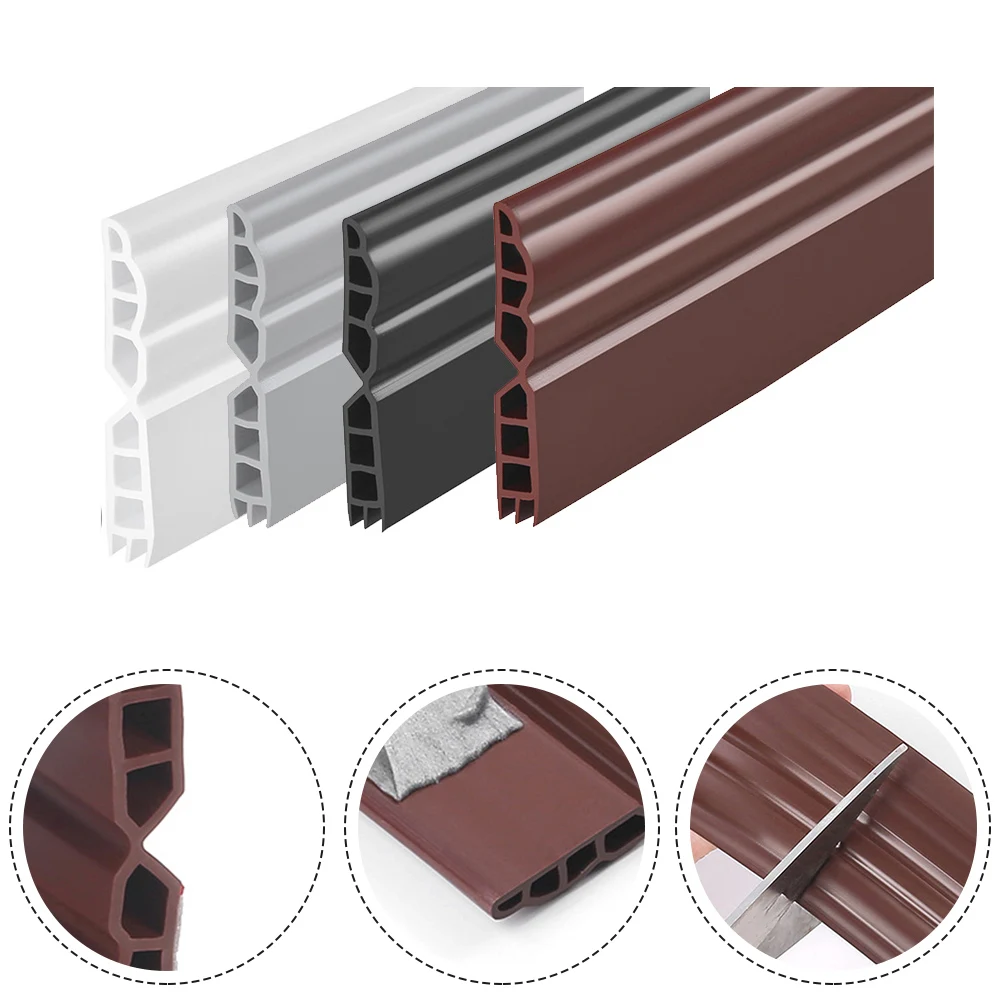 Door Bottom Seal Strip Under Door Weatherstrip Sealing Strips Draft Stopper Door Seal Anti-Cold Gap Blocker Windproof Soundproof
Door Bottom Seal Strip Under Door Weatherstrip Sealing Strips Draft Stopper Door Seal Anti-Cold Gap Blocker Windproof Soundproof
