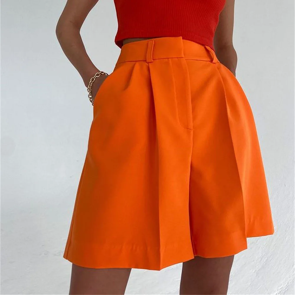 shorts women high waist women Suit Shorts Casual Pants Fashion Straight Shorts Pocket Zipper Dark Buckle Solid Color
shorts women high waist women Suit Shorts Casual Pants Fashion Straight Shorts Pocket Zipper Dark Buckle Solid Color