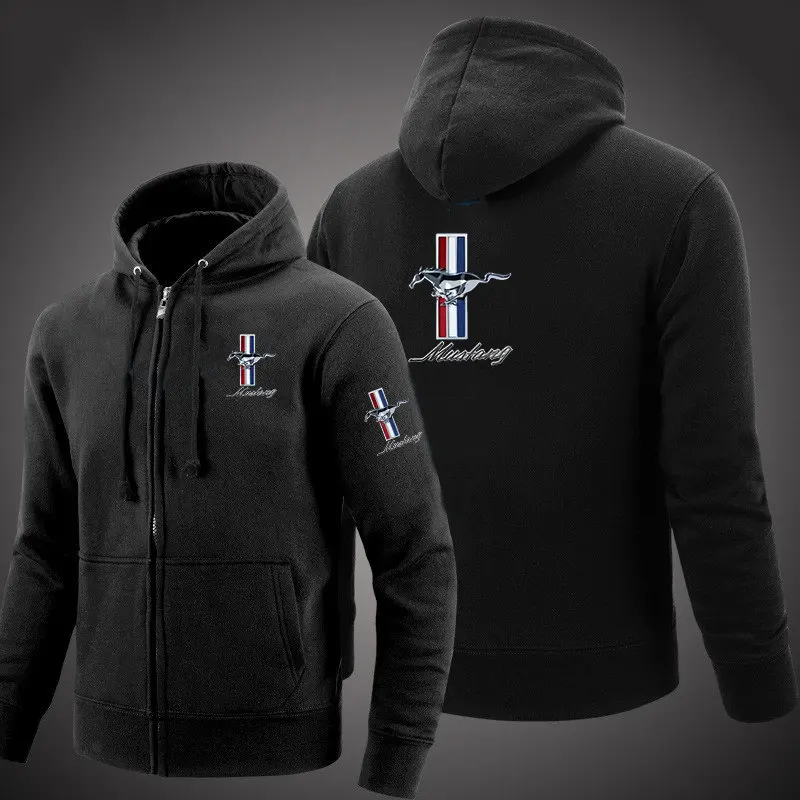 Unisex Mustang Car Logo autumn Spring Sweatshirts Leisure men Printed Zip Hoodie College Harajuku Casual Jacket Black Sweatsh
Unisex Mustang Car Logo autumn Spring Sweatshirts Leisure men Printed Zip Hoodie College Harajuku Casual Jacket Black Sweatsh