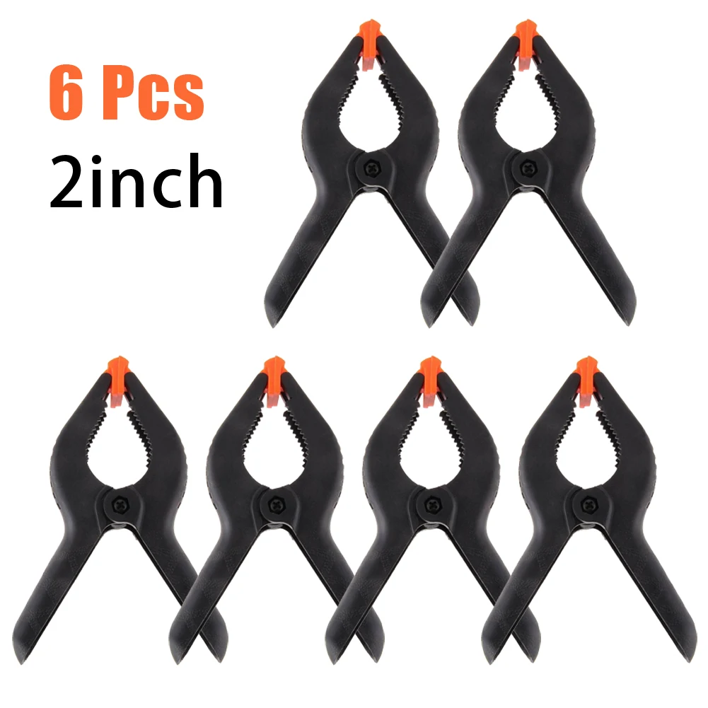 Clip Spring Toggle Clamps Black Gripping Nylon Plastic Reliable Spare Parts Tools 2/3/4 Inch 6piece Accessories
Clip Spring Toggle Clamps Black Gripping Nylon Plastic Reliable Spare Parts Tools 2/3/4 Inch 6piece Accessories