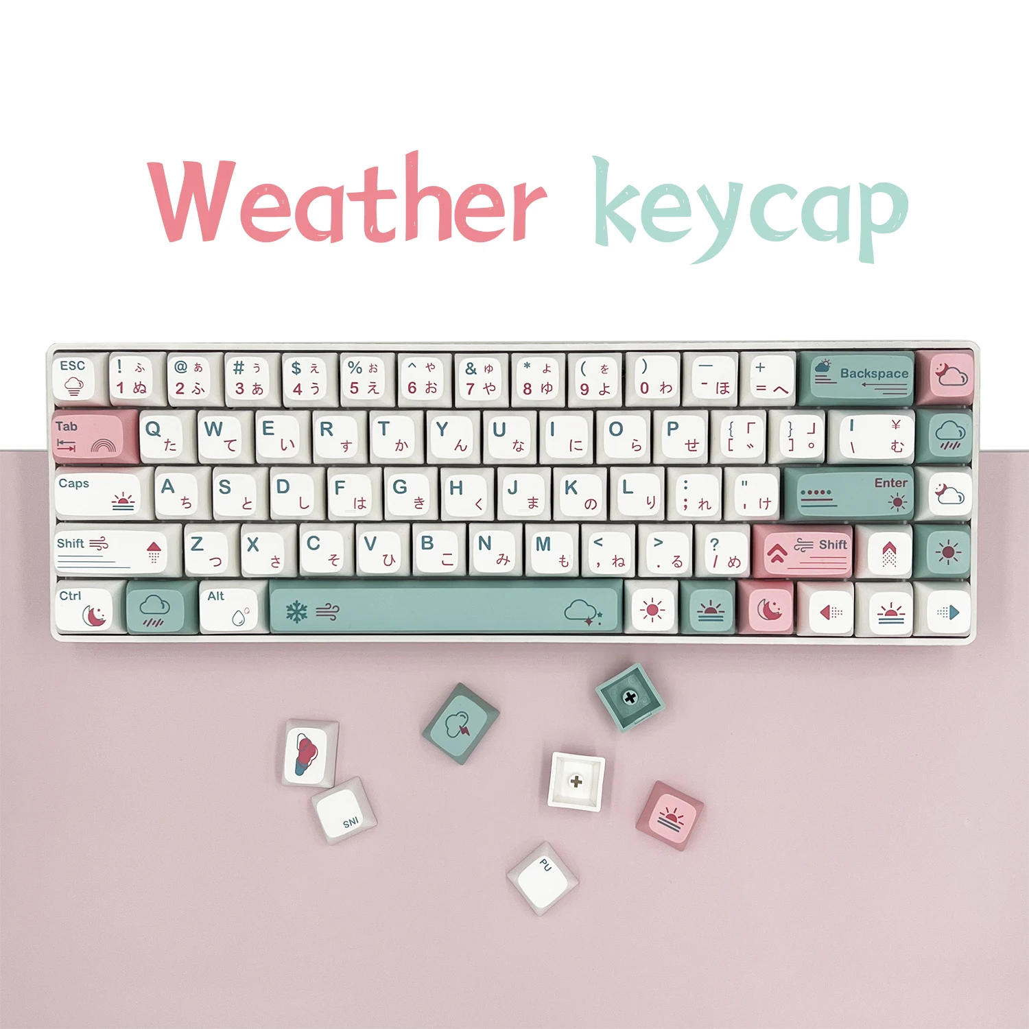 Модель XDA Profile PBT с 132 клавишами, подходит для механической игровой клавиатуры с переключателями MX (только колпачок клавиш)
Модель XDA Profile PBT с 132 клавишами, подходит для механической игровой клавиатуры с переключателями MX (только колпачок клавиш)