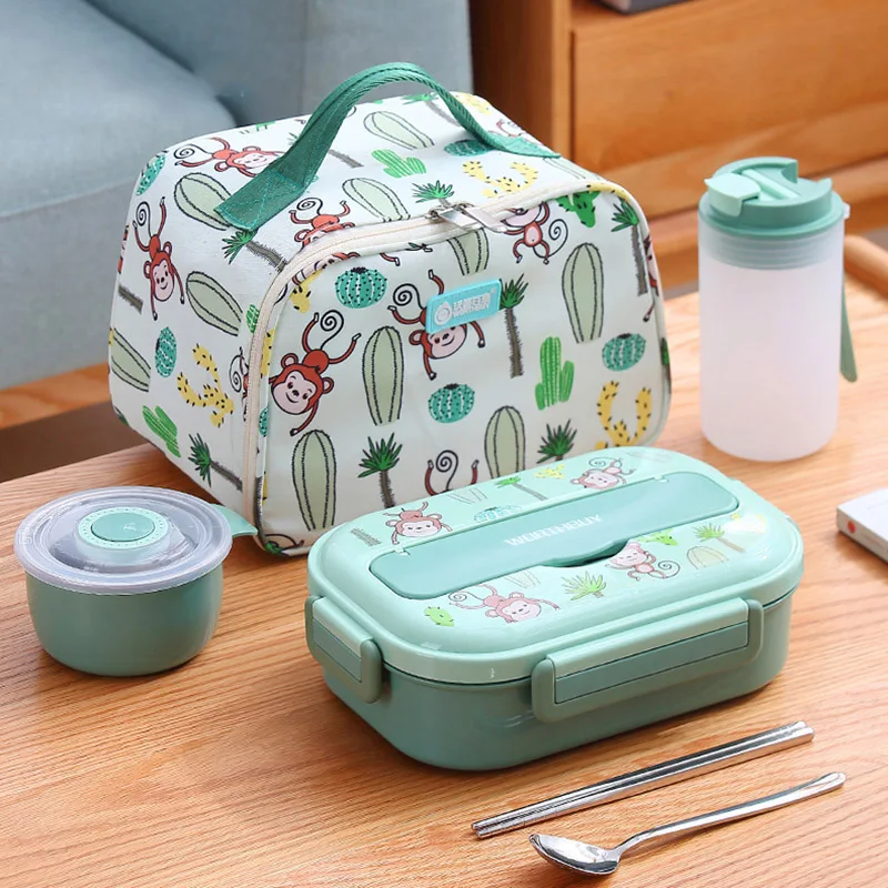 Lunch Box For Kid With Compartment 316 Stainless Steel Cute Monkey Bento Lunch Box School Leak-Proof Food Container Box
Lunch Box For Kid With Compartment 316 Stainless Steel Cute Monkey Bento Lunch Box School Leak-Proof Food Container Box