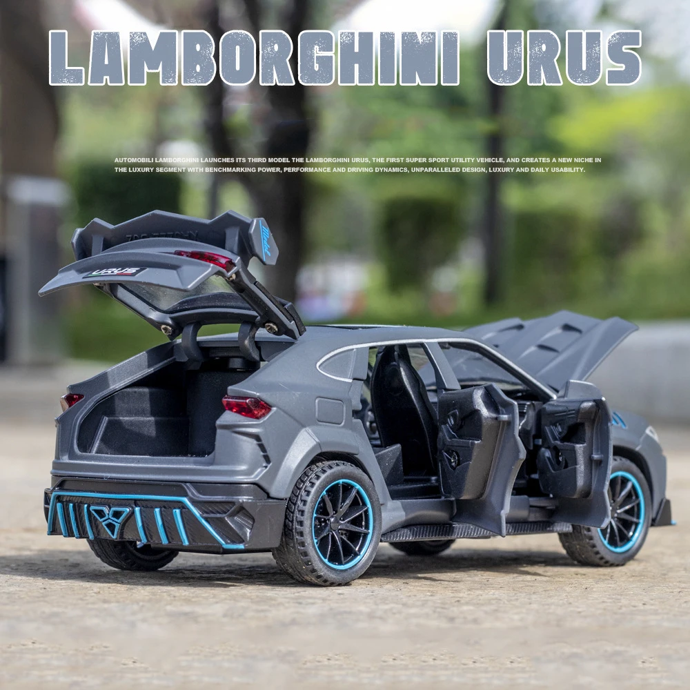 Модель автомобиля Luxy Lamborghini-Urus Coupe SUV литая модель из металлического сплава в масштабе 1:32, подарок на день рождения для детей, Рождественская ...
Модель автомобиля Luxy Lamborghini-Urus Coupe SUV литая модель из металлического сплава в масштабе 1:32, подарок на день рождения для детей, Рождественская ...