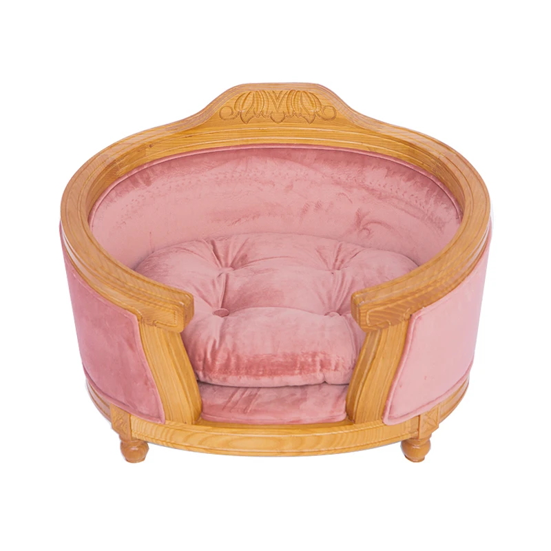 Wooden Pet Bed Sofa Bed Indoor Retro Cathouse Doghouse Four Seasons Universal Removable and Washable Factory Sale
Wooden Pet Bed Sofa Bed Indoor Retro Cathouse Doghouse Four Seasons Universal Removable and Washable Factory Sale