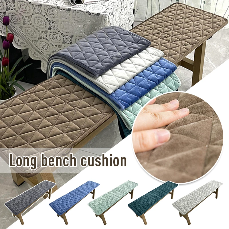 Machine Washable Plush Comfort Bench Cushion Thicken Quilted Warm Garden Courtyard Bench Mat Long Stool Sofa Pad Fall Winter
Machine Washable Plush Comfort Bench Cushion Thicken Quilted Warm Garden Courtyard Bench Mat Long Stool Sofa Pad Fall Winter