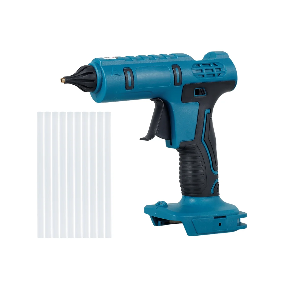 Беспроводной инструмент для термоклея для аккумулятора, клей для быстрого нагрева, 10 клеевых карандашей, Электрический ремонтный инструмент «сделай сам» 
Беспроводной инструмент для термоклея для аккумулятора, клей для быстрого нагрева, 10 клеевых карандашей, Электрический ремонтный инструмент «сделай сам»
