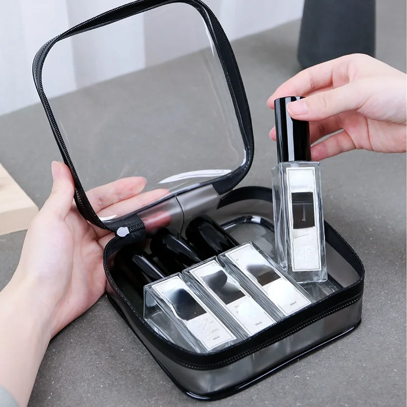 1 Pc Black Transparent Waterproof Zipper Cosmetic Bag Women Travel Toiletry Makeup Bag Lipstick Bag Beauty Kit Storage Pouch
1 Pc Black Transparent Waterproof Zipper Cosmetic Bag Women Travel Toiletry Makeup Bag Lipstick Bag Beauty Kit Storage Pouch