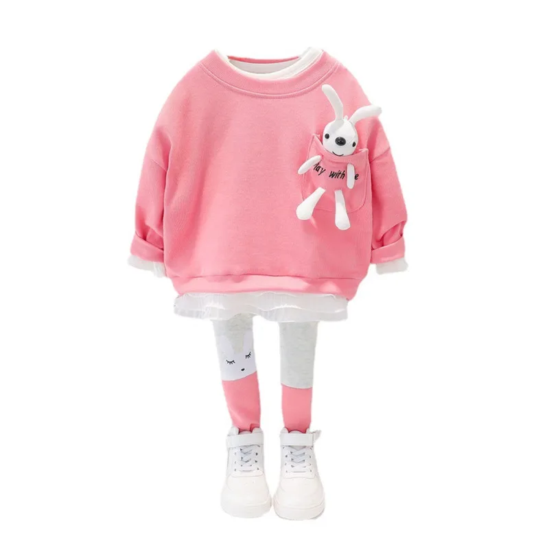 New Spring Autumn Children Girls Clothes Suit Baby Cute Fashion T-Shirt Pants 2Pcs/Sets Toddler Casual Costume Kids Sportswear
New Spring Autumn Children Girls Clothes Suit Baby Cute Fashion T-Shirt Pants 2Pcs/Sets Toddler Casual Costume Kids Sportswear