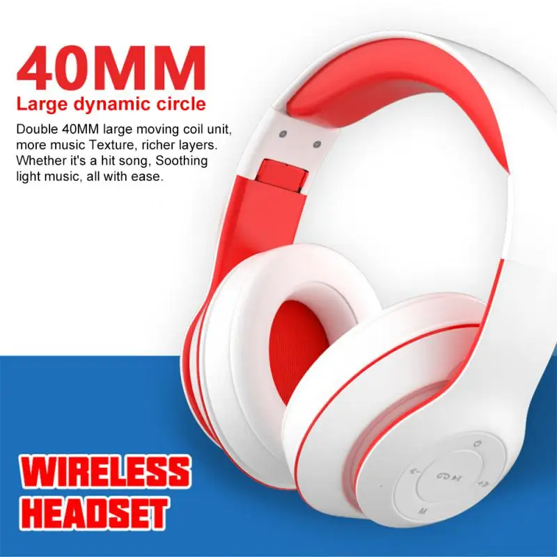 Over-head Wireless Headphones Children Gift For Phone Pc Gaming Bluetooth Headsets Stereo Headphones Bluetooth Headphone
Over-head Wireless Headphones Children Gift For Phone Pc Gaming Bluetooth Headsets Stereo Headphones Bluetooth Headphone