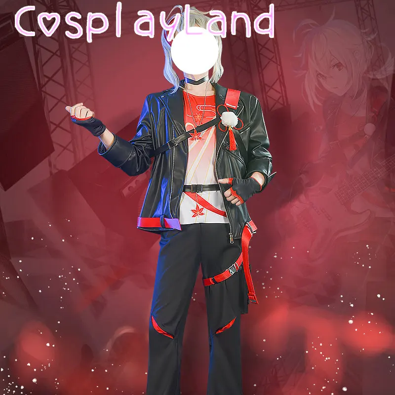Genshin Impact Kazuha Cosplay Kimono Warrior Full Uniform Halloween Costume Carnival Concert Suit Kaedehara Kazuha Costume
Genshin Impact Kazuha Cosplay Kimono Warrior Full Uniform Halloween Costume Carnival Concert Suit Kaedehara Kazuha Costume