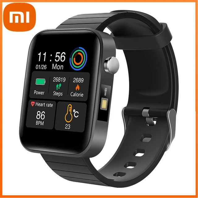 Xiaomi Men IP67 Smart Watch Body Temperature Measure Heart Rate Blood Pressure Oxygen Bracelet Call Reminder Women Smart Watch
Xiaomi Men IP67 Smart Watch Body Temperature Measure Heart Rate Blood Pressure Oxygen Bracelet Call Reminder Women Smart Watch